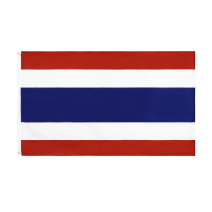 90 X 150cm Thailand National Flag Hanging Flags Polyester Thailand Flag Outdoor Indoor Big Flag for Celebration