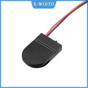 【E-WOITD】 5ชิ้นเดียว CR2032ช่องใส่เหรียญ2032ปุ่มฝาครอบเซลล์แบตเตอรี่ที่มีสวิทช์เปิดปิดกล่องแบตเตอรี่3V