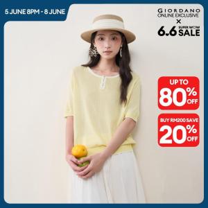 Giordano Women Women Round Neck Knitwear Free Shipping 18356305