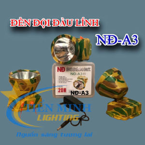 Đèn đội đầu NĐ-A3 (2 chế độ chiếu sáng)