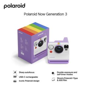 [Instant Camera] Polaroid Now Generation 3 | 1 Year Malaysia Warranty