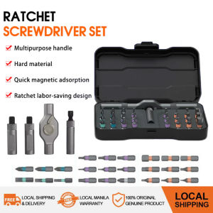 Multi-purpose Screwdriver Ratchet Kit 24pcs Tool Kit Mechanical Spanner Socket