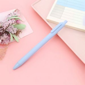 LD-A120 Pena Cetekan Macaroon Pulpen Warna Pastel Tinta Hitam Alat Tulis Sekolah Kantor