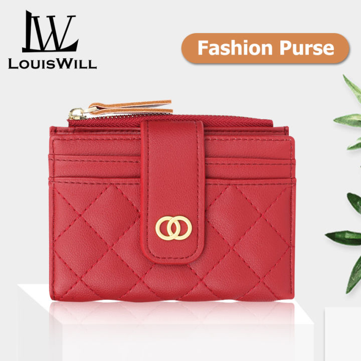 LouisWill Women s Wallet 2021 New Simple Fashion Purse Large Capacity Money Bag Multifunctional Clutch Wallet PU Leather Card Wallet For Women Hasp Zipper Coin Pocket Lazada PH