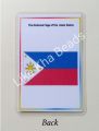 Laminated Flash cards National Flags of Asian States  Laminated Flashcards 50 pcs | Educational Learning Material. 