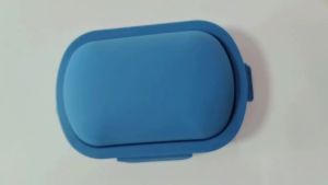 Portable Silicone Soap Holder Travel Soap Dish Container With Sealing Lid Anti-slip Bathroom Soap Dish Storage Case Box2026