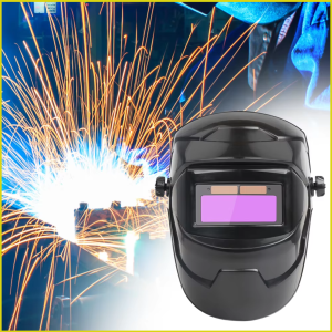 BARU TaffGUARD Helm Las Otomatis Pelindung Wajah Auto Darkening Solar Welding Helmet - JJ192