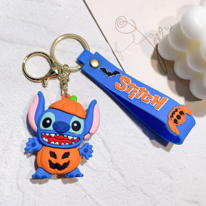 YF Halloween Stitch keychain cartoon cute car bag pendant  FY