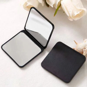 🔥Hutyet👍 Fully Square mirror with Handle beauty make up use Accessories handy Mirror vanity glass mirrors