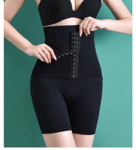 กางเกงเก็บพุง กางเกงสเตย์ 3 ตะขอ (มีกันม้วน) H4650