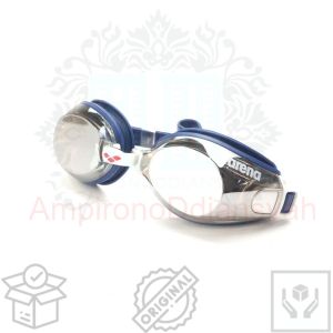 Arena Swim Goggles Zoom Mirror AGG-591M Transparan CLA untuk Dewasa barang original real seperti gam