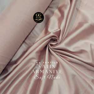 [1 METER] Kain Satin Armany Silky - Original Import Satin Silky [Tidak Jual KW] Kain Bridesmaid Mewah