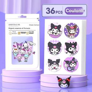 72Pcs Sanrio Mosquito Patch Anti Mosquito Sticker Safe Herbal Essential Oil For Kids Baby 防蚊贴驱蚊贴 Pelekat Anti Nyamu