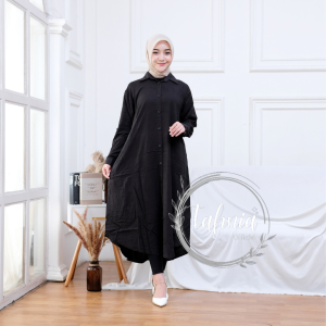 ATASAN WANITA LONG TUNIK JUMBO BAHAN RAYON PREMIUM LD 125 CM XXL XXXL