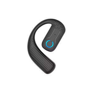 KEBETEME TWS Bluetooth 5.3 Headphone Ear-Clip Wireless Noise Reduction Headset Single Ear-Hook Business Earphone