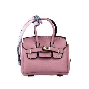 Creative Earphone Keychain Carrying Case Water Resistant Faux Leather Bag Compact Design Multiple Color Selection