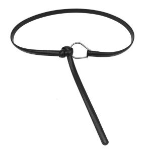 Thẩm Mỹ móc kim loại Tự Thắt Nút Vành Đai Cho Phụ Nữ Da thắt lưng eo Đơn Giản Dây Thắt Lưng bắt mắt thắt lưng loại mảnh Cho Ăn Mặc