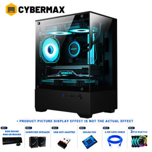 AMD A8 Desktop Computer Set 4 Cores 16GB RAM/512GB SSD With Radeon HD Graphics Full Set PC Computer