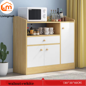 Kitchen Sideboard Cabinet Household Storage Cabinet Microwave Oven Storage Rack Kitchen Organizer
