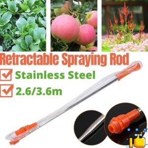 【COD】Retractable Spraying Rod Hand Pressure Sprayer Extension Bar Spray Rod For Outdoor Garden