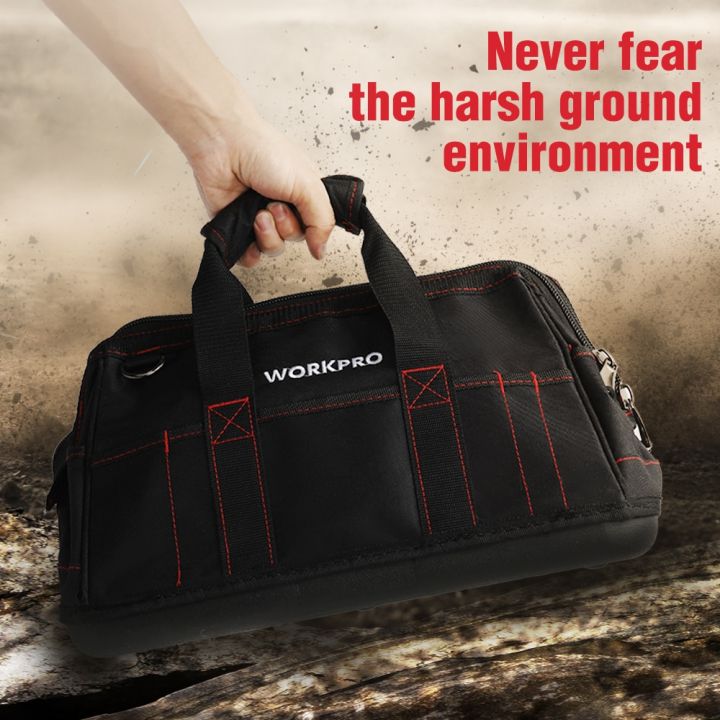 Portable Waterproof Electrician Bag Multifunction Canvas Tool Organizer