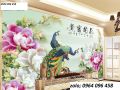 Mẫu tranh gạch 3d ốp tường phòng khách - DCNNM65. 