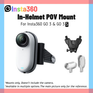 Insta360 GO 3S In-Helmet POV Mount Clip Helmet Holder For Insta 360 GO 3 GO3S Original Motorcycle Helmet Accessories