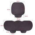 Automotive Car Seat Covers Set Leather Universal Cushion Protection Interior Accessories. 