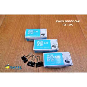 (1PAK KECIL ISI 12PCS)JOYKO BINDER CLIP 105