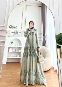 Zahira1808 Inaya 3 Gamis Bahan Ceruty Baby Doll Dengan Pasmina Import Gamis Murah Trendi Baju Syari Muslim Wanita Ibu Terlaris Baju Pesta Adem Nyaman Di Pakai Real pict Orii GLZ