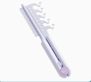 2 in 1 V-Type Root Volumizing Hair Comb Root Fluffy Lift Clip Comb High Cranial Top Styling Tool Bangs Parting Hairdressing Comb