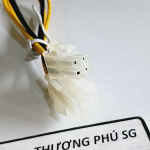 Cáp nối dài nguồn CPU 4 Pin (Đầu nguồn CPU PC: 7.5mm x 7.5mm) / Cáp dài 20Cm