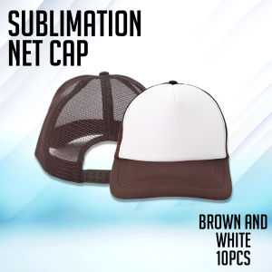 10pcs Quaff Promo Bundle Sublimation Net Cap Trucker Plain Baseball
