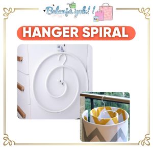 BY117 Hanger Spiral Hanger Selimut Bulat