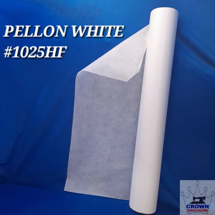 PELLON/WHITE%20PELLON%20FABRIC%20#9050F,%20#1025HF%20FUSIBLE%20SHEERWEIGHT%20WOVEN%20INTERFACING%20%20FABRIC%20(PER%20ROLL)%20-%20Image%204