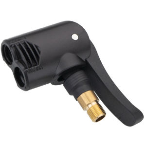 Đầu Kẹp Vòi Bơm Lốp Ô Tô Xe Máy Đa Năng TECHZOM V2 Khóa Nhanh 1s Kín Khí Chịu Áp 300PSI Ren 7.8mm Van Mỹ & Pháp