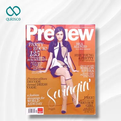 PRELOVED Preview Magazine December 2011 Bea Alonzo Party Rock Formal Dress Code