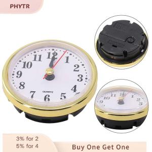 PHYTR HOT Classic Clock Craft Quartz Movement Dia.65mm Round Clocks Insert Roman Number Little Clock Arabic Numbers Wall Decor