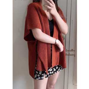 OUTER RAJUT CAMILA BATWING BAHAN RAJUT PREMIUM