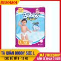 Tã Quần Bobby Size L 68 Miếng , Cho Bé 9-13kg, Siêu Thấm, Thoáng Mát, Mềm Mại Cho - Tã Quần Sơ Sinh, Bỉm Dán Bobby, Bỉm Quần Bobby, Tả Dán, Ta Bim Quan Bobby, Tã Sơ Sinh, Bỉm Quầm,Tả bobby, bỉm bobby,Quần bobby - Ta Quan Bobby Size L. 