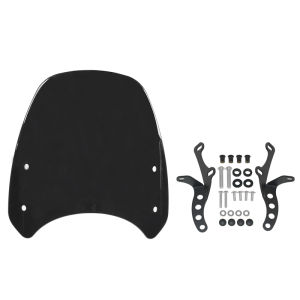 Motorbike For Kawasaki Eliminator 500 2024 2025 Windscreen Windshield Wind Deflector Shield Screen Visor Glass with Bracket