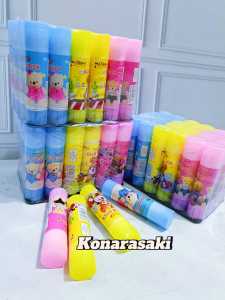 PROMO 12 PCS LEM STIK/LEM KERTAS/LEM STICK PUTAR KARAKTER GROSIR ISI PER 12-24 PCS