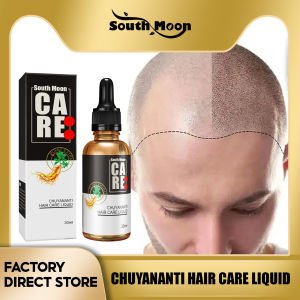 South Moon Hair Growth Essence Hair Care Liquid Hair Loss Treatment Ginger Plant Hair Growth Essential Oils Anti-hair Loss Hair Care Liquid Conditioner Nourish Providing Hair Drying Repair(30ml)