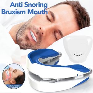 MAKERVY Stop Snoring Anti Snoring Mouth Guard Teeth Mouthguard Adjustable Stop Bruxism Device Durable Sleeping Devices Night Time Sleeping