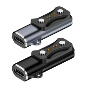 Efficient Type C Magnetic Fast Charging Head Connector Adapter Converter Suitable for Vantagev 3 with Secure Connection