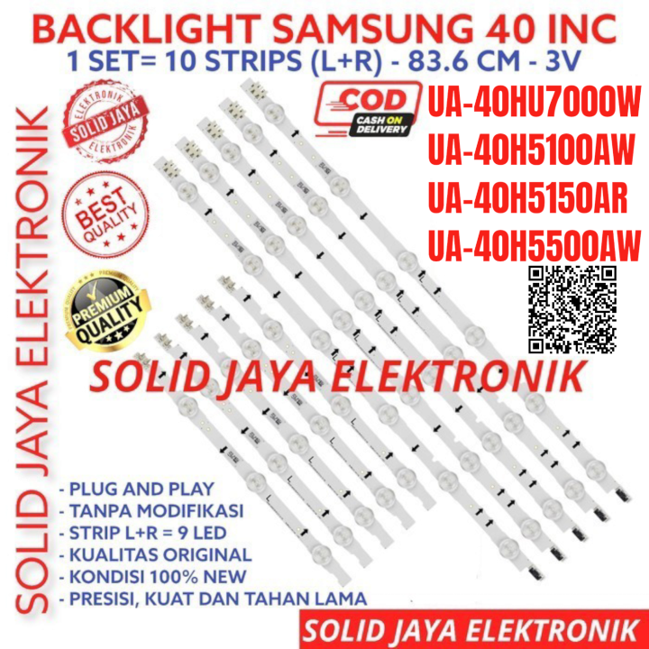 BACKLIGHT TV LED SAMSUNG 40 INC UA 40HU7000 40H5100 40H5150 40H5500 UA40HU7000 UA40H5100 UA40H5150 UA40H5500 AW W AR LAMPU BL 9K 3V 40H 40HU UA40HU7000W UA40H5100AW UA40H5150AR UA40H5500AW UA-40HU7000 UA-40H5100 UA-40H5150 UA-40H5500 UA-40H5150AR KANCING