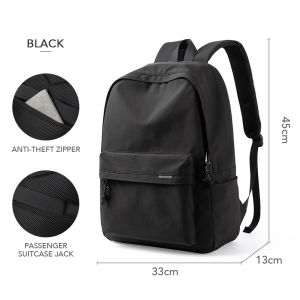 MOYYI Waterproof Travel Backpack for Men Women Expandable Large-capacity Shoulder Bag with Multi Pockets Lightweight School Bag 15.6" Laptop Bag