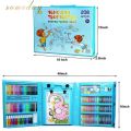 Mega ART Coloring Set Painting set Color Set Water Color Pen Crayon Drawing set For Children Gifts Tools Kit Boys Girls Students Christmas Birthday Holiday Festival Neon Book Ink Craft Washable Pencils Oil Sticks Pastel. 