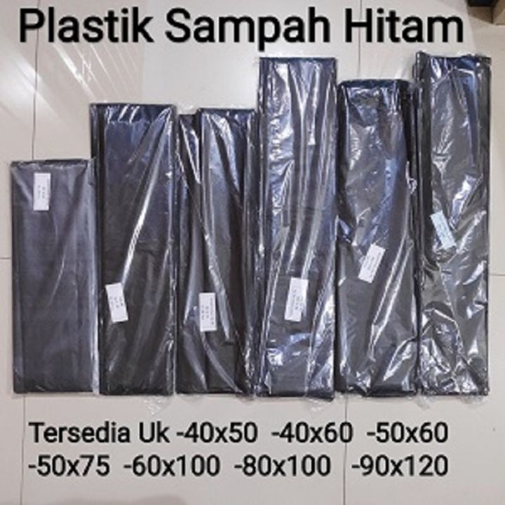 Plastik Sampah Hitam Tebal, Kantong Sampah Hitam Tebal, Kantong Plastik Hitam