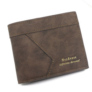 MENBENSE D3301-14 DOMPET UANG LIPAT PRIA DENGAN TEMPAT KOIN ZIPPER UANG KERTAS PRODUK IMPOR